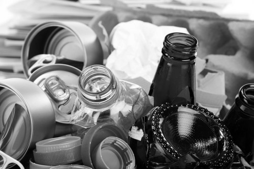 Operatives preparing for a flat clearance job