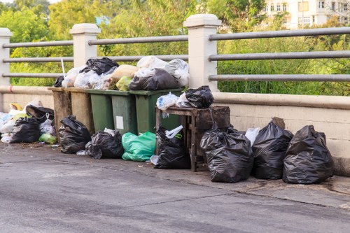 Recycling process in Southwark