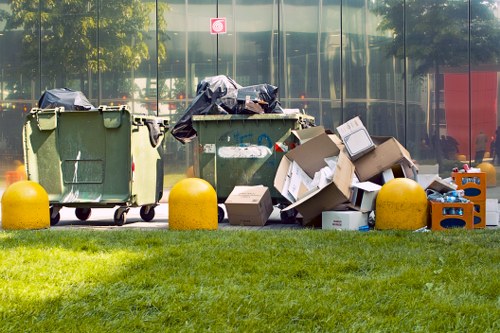 Recycling process for builders waste materials