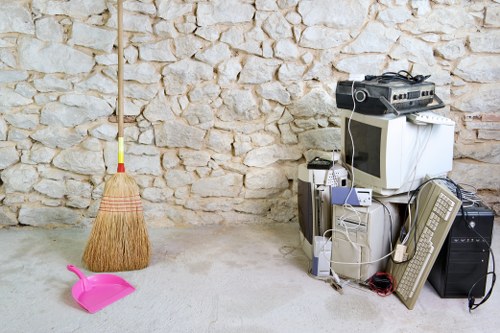 Team handling office clearance services