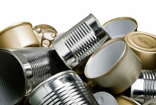 Electric van of a flat clearance team parked near a Southwark street