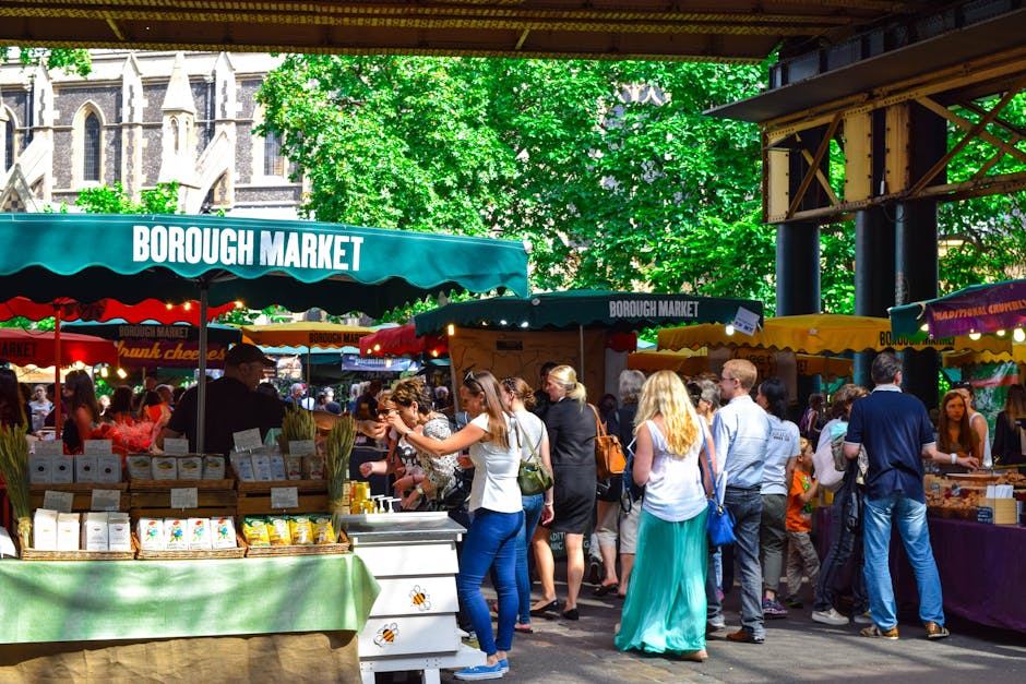 Borough Market rubbish removal near London Bridge